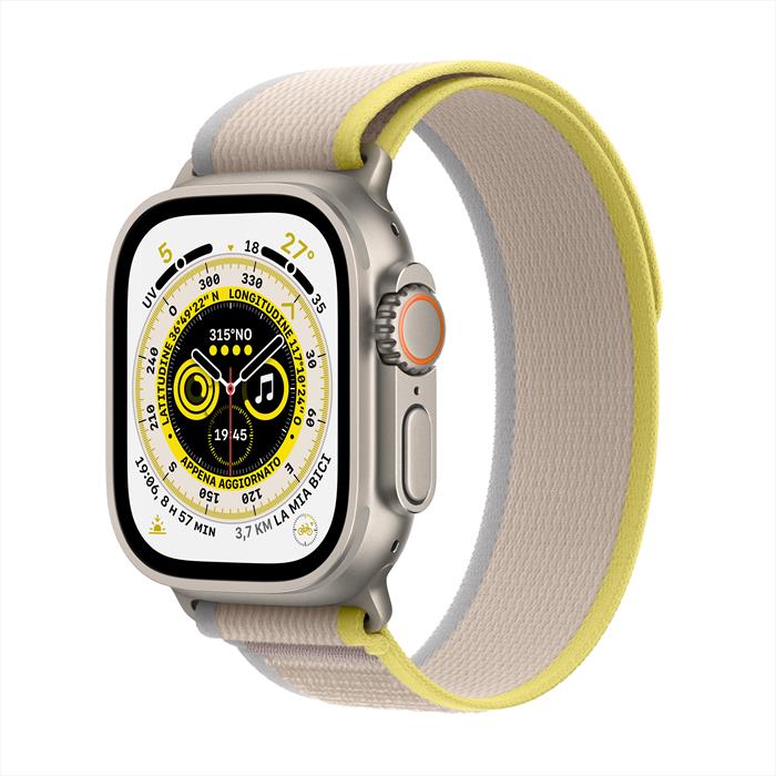 Image of Watch Ultra GPS + Cellular 49mm S/M Trail Loop Giallo/Beige