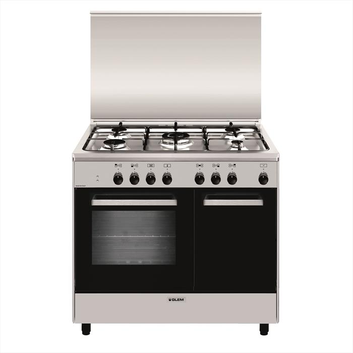 Image of Glem Gas AR965MI6 cucina Elettrico Acciaio inossidabile A