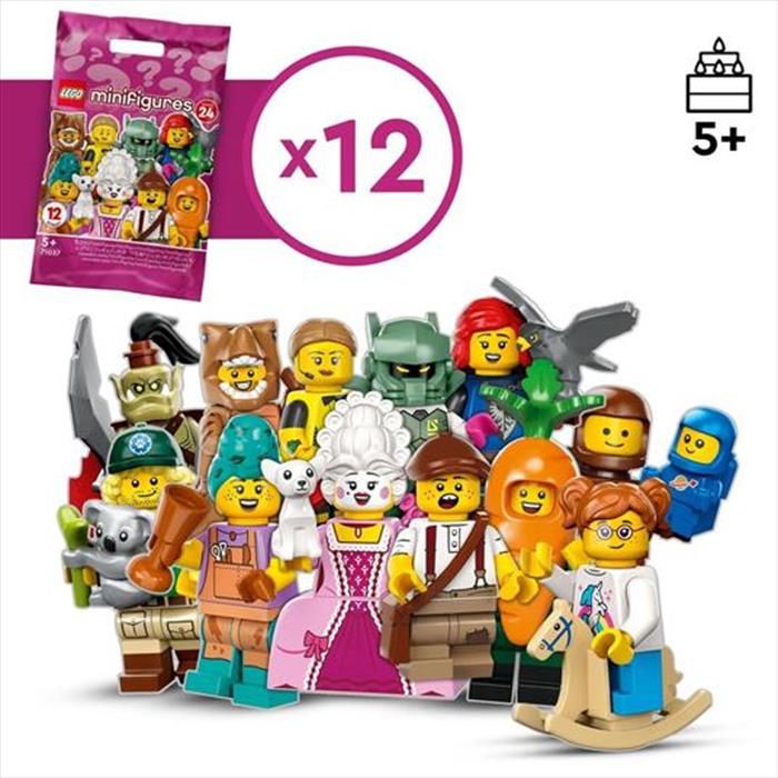 Image of MINIFIGURES SERIE 24 - 71037 Multicolore