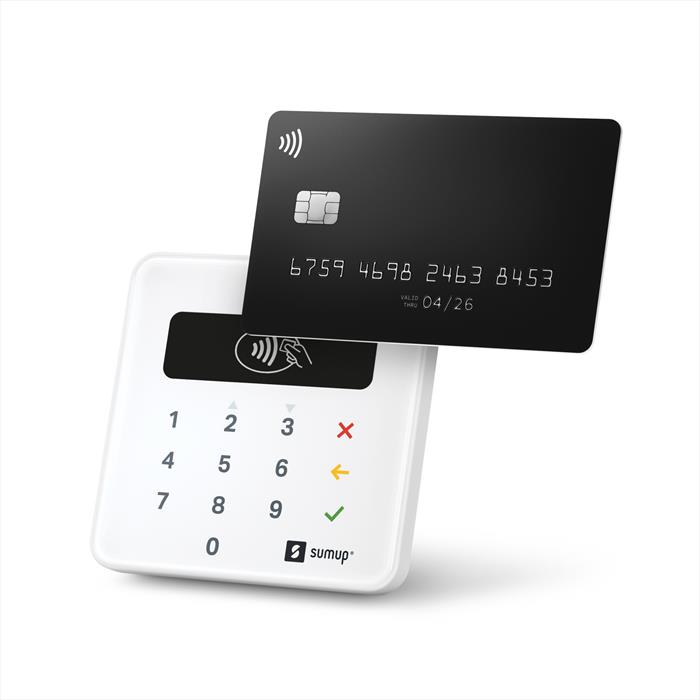 Image of SumUp Air lettore di card readers Interno/esterno Bluetooth Bianco