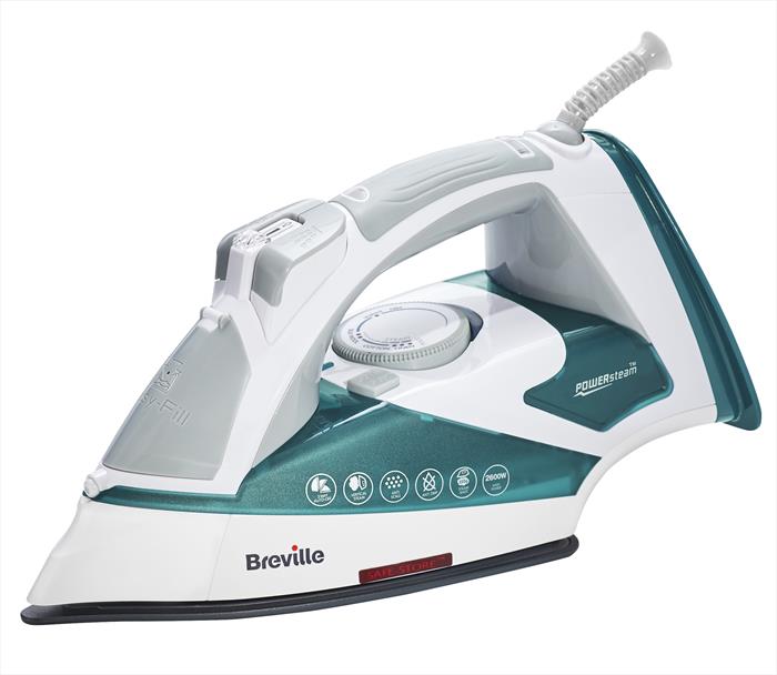 POWERSTEAM 2600W Bianco/Turchese
