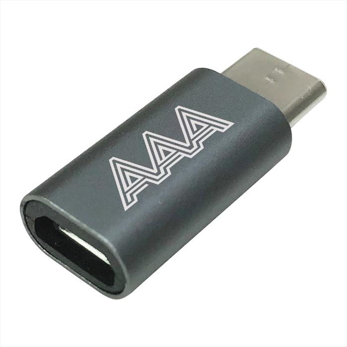 ADATTATORE MICRO USB TYPE C Nero