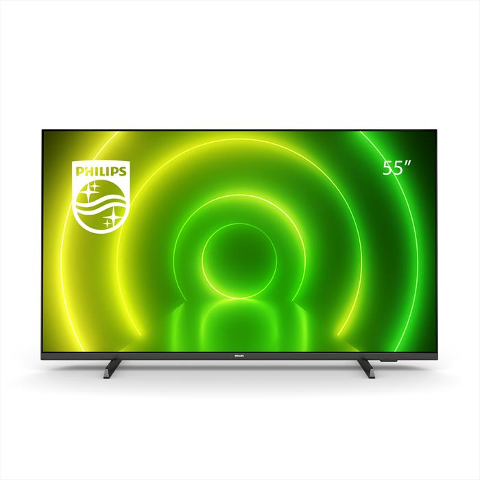 Image of Smart TV ANDROID UHD 4K 55" 55PUS7406/12 Black