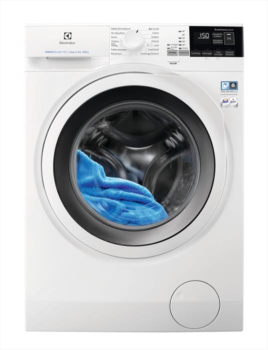 Image of Lavasciuga EW7W495W 9/5 Kg Classe E Bianco/oblò bianco