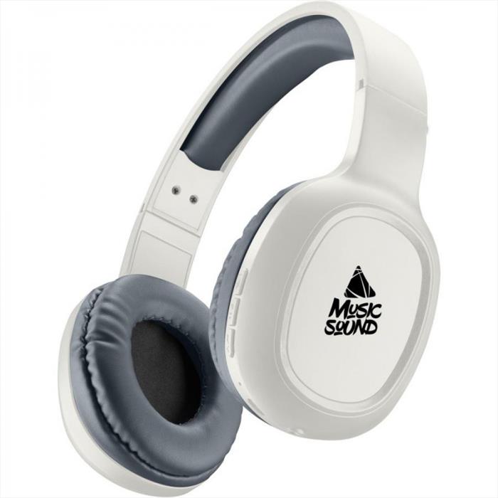 Image of Cuffie BASIC Music Sound CL/0412066 Bianco
