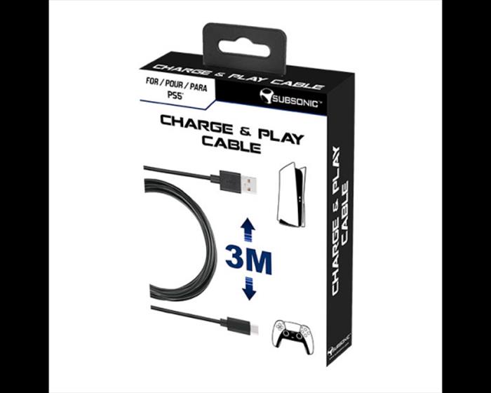 Image of SUBSONIC PS5 - CHARGE & PLAY CABLE