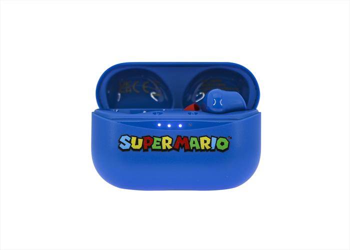 Image of Auricolari Bluetooth SUPER MARIO EARPODS BLUE