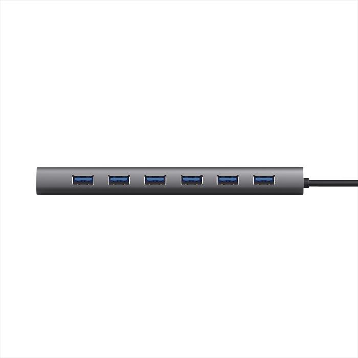 Image of HALYX 7 PORT USB HUB Grey