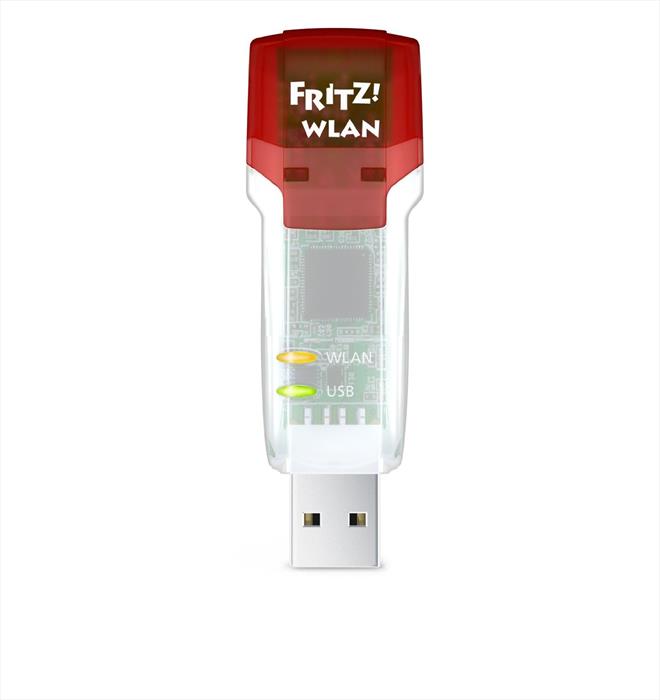 Image of WLAN Stick AC 860 Bianco/Rosso