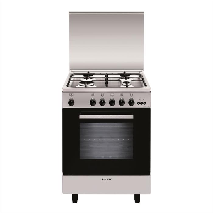 Image of Glem Gas A654VI cucina Elettrico/Gas Acciaio inossidabile A