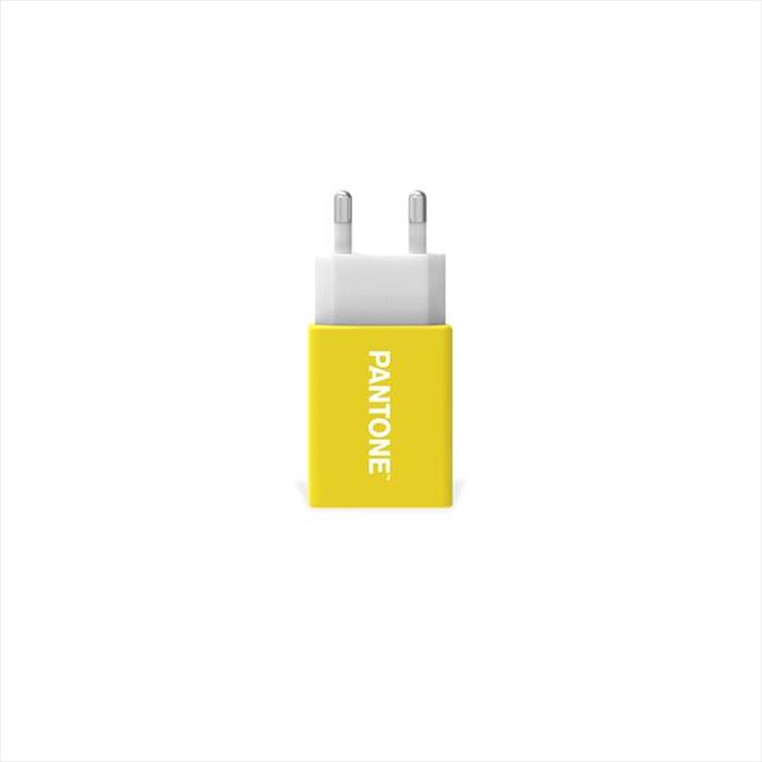 Image of PT-AC1USBY - PANTONE WALL CHARGER 2.1A GIALLO/PLASTICA