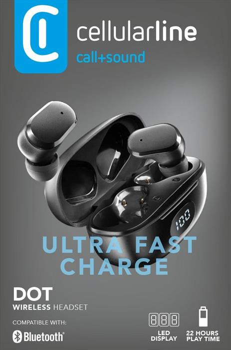 Image of Auricolare bluetooth BTDOTTWSK Nero