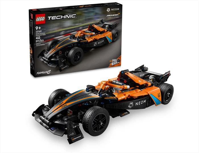 Image of TECHNIC NEOM McLaren Formula E Race Car - 42169 Multicolore
