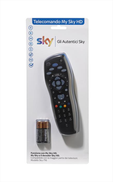 Image of Sky SKY716 telecomando IR Wireless Sistema Home cinema, TV, Set-top bo