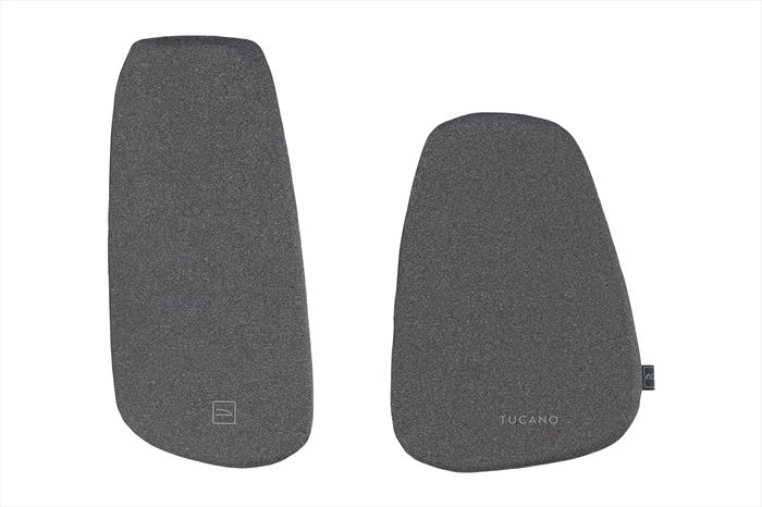 Image of Coppia di cuscinetti poggia braccio STONE Nero