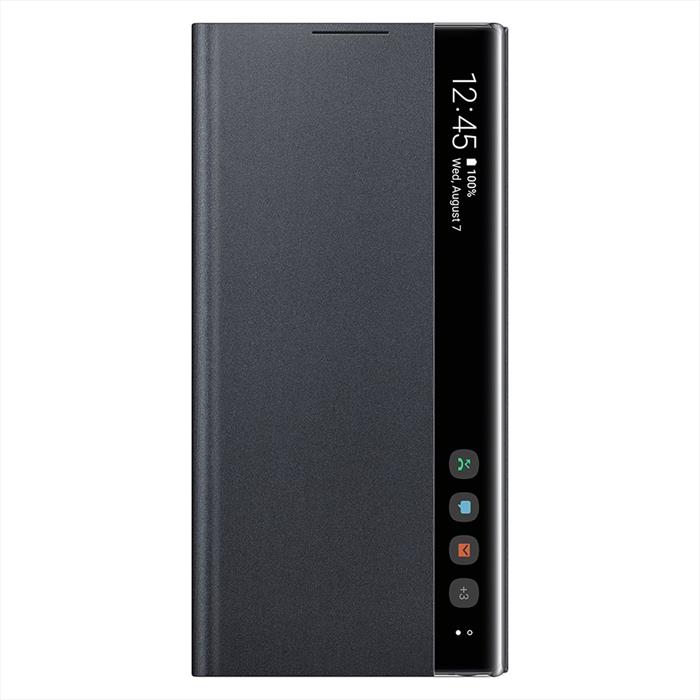 Image of CLEAR VIEW COVER BLACK GALAXY NOTE 10 NERO
