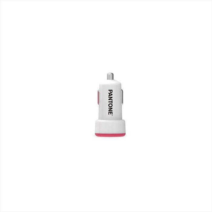 Image of PT-DC1USBP - PANTONE CAR CHARGER 2.1A ROSA/PLASTICA