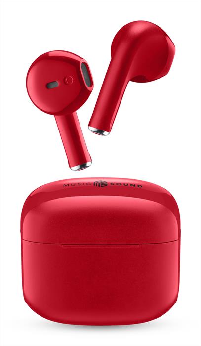Image of Auricolare bluetooth TWS SWAG MS Rosso