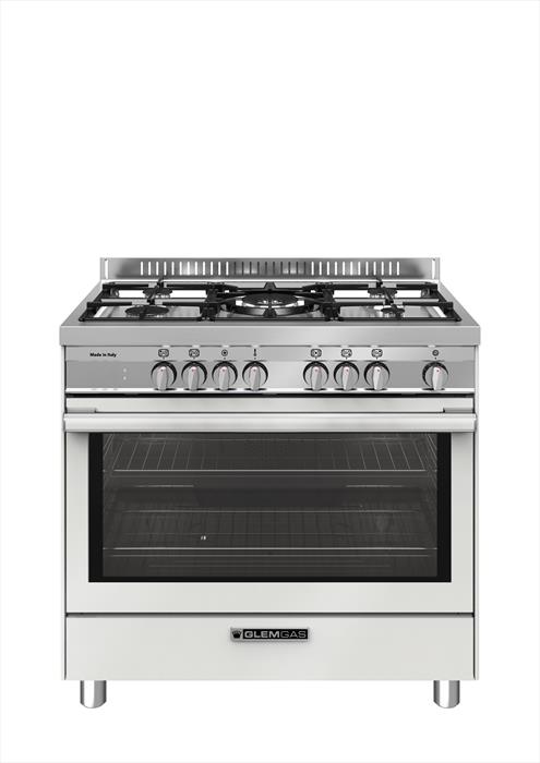 Image of Glem Gas ST965MWH cucina Elettrico Bianco A+