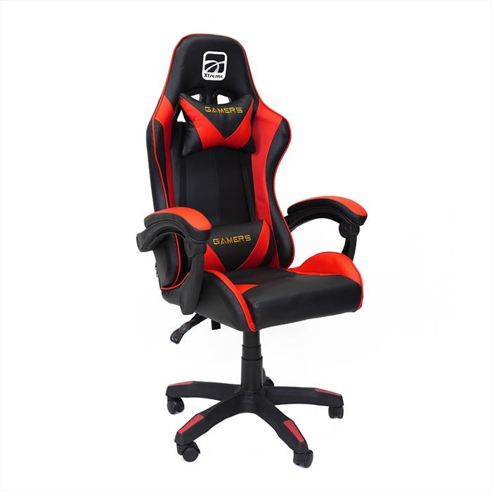 Image of GAMING CHAIR KING NERO/ROSSO