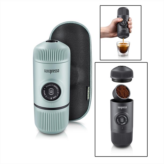 Image of Macchina per caffè espresso NANOPRESSO+CASE BLU ARTICO