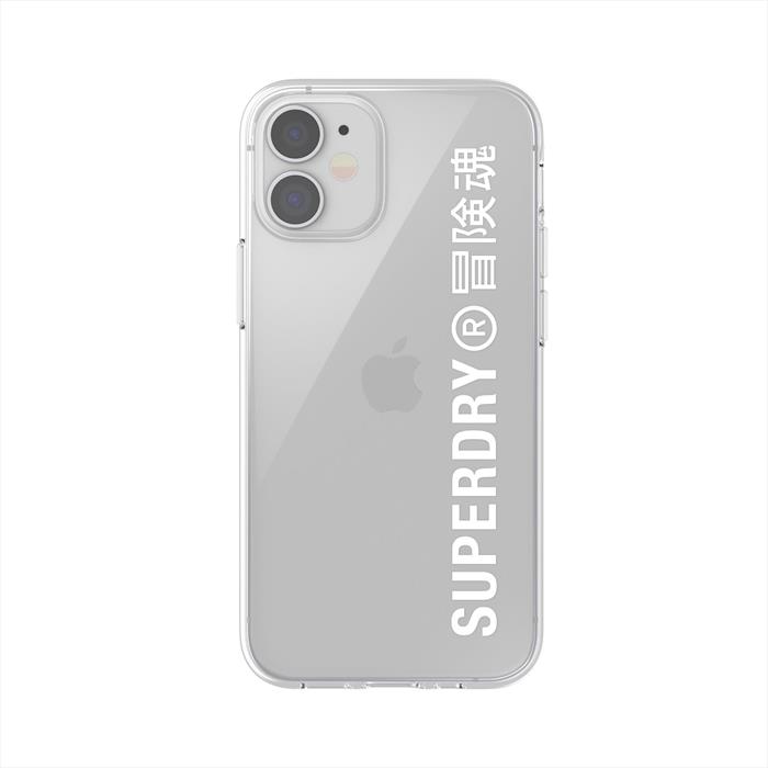 Image of 42596 SUPERDRY COVER IPHONE 12/12 PRO TRASPARENTE / TPU e PC