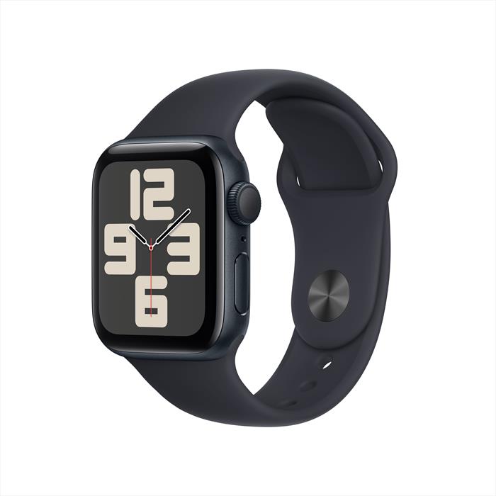 Image of Apple Watch SE GPSCassa 40mm in Alluminio Mezzanotte con Cinturino Spo