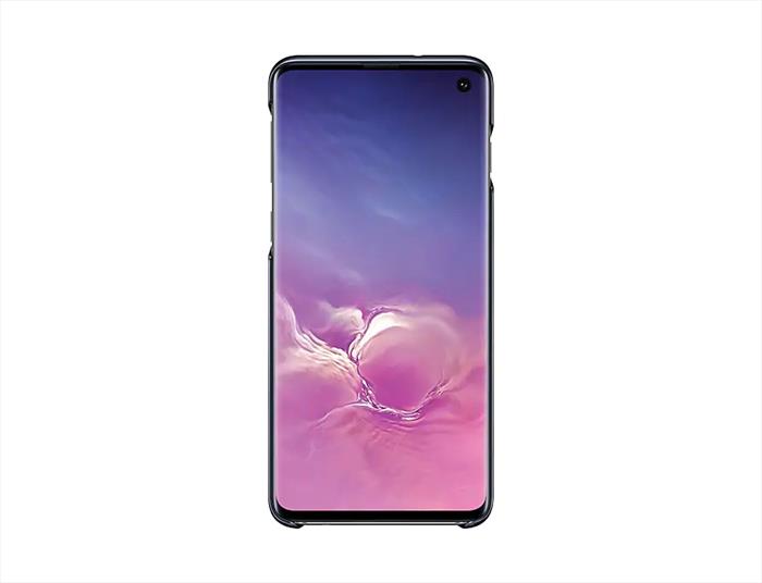 Image of LED BACK COVER GALAXY S10 Nero