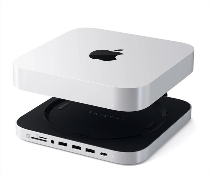 Image of STAND HUB PER MAC MINI SSD bianco