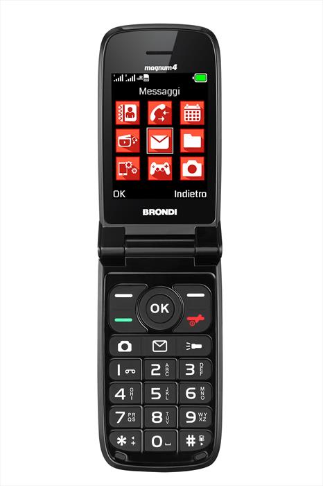 Image of Brondi Magnum 4 7,11 cm (2.8'') Nero Telefono cellulare basico
