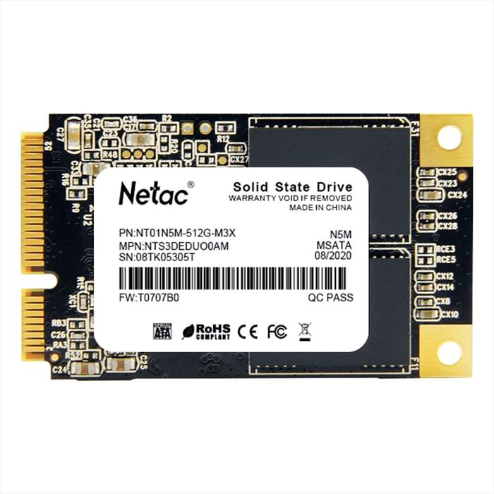 Image of SSD MSATA SATAIII N5M 512GB NERO
