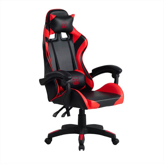 Image of GAMING CHAIR FENDER NERO/ROSSO