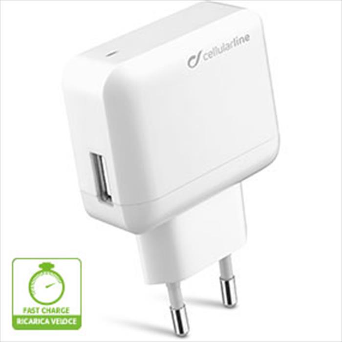 USB Charger Ultra Bianco