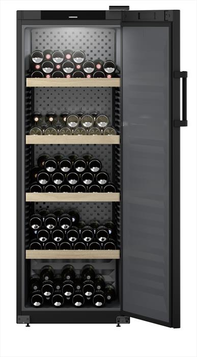 Cantinetta WSBL 5001-20 Classe E 196 bottiglie Nero / Porta piena