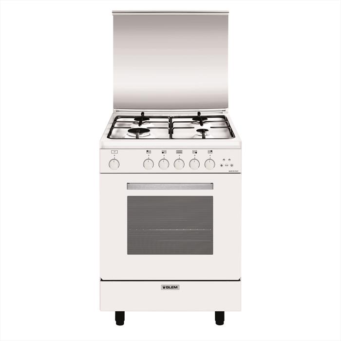 Image of        Glem Gas A664VX cucina Elettrico/Gas Bianco A