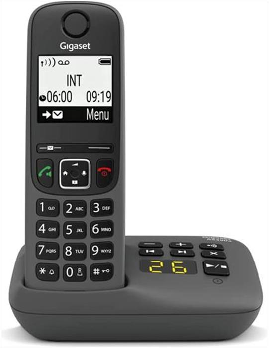 Image of Gigaset AS490A Telefono analogico/DECT Identificatore di chiamata Nero