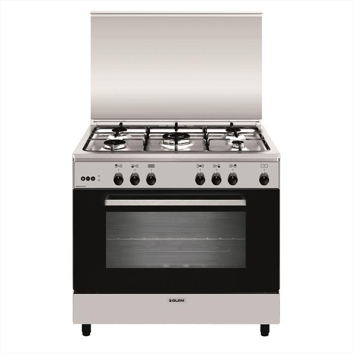 Image of        Glem Gas AN965VI cucina Elettrico/Gas Acciaio inossidabile A