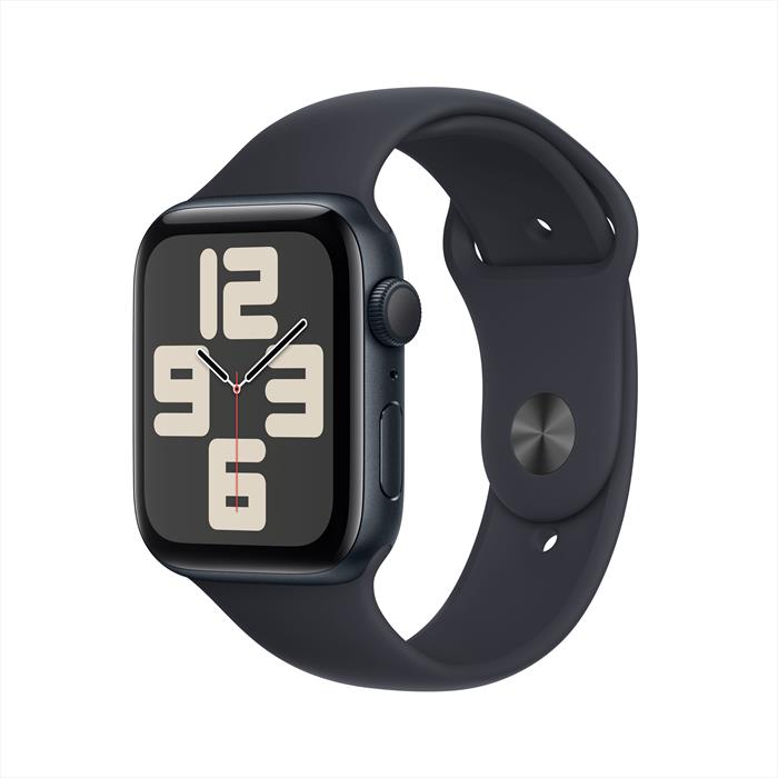Image of Apple Watch SE GPSCassa 44mm in Alluminio Mezzanotte con Cinturino Spo