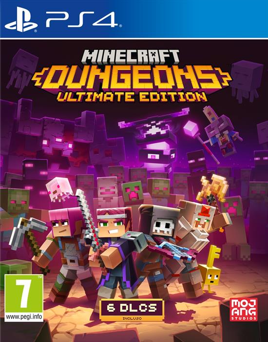 MINECRAFT DUNGEONS ULTIMATE EDITION PS4