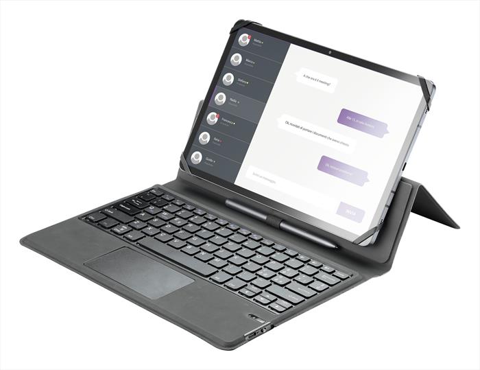Custodia KEYBOARDCASETABK per tablet fino a 11’’ Nero