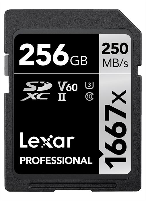 Image of SDXC PRO 1667X 256 GB Black