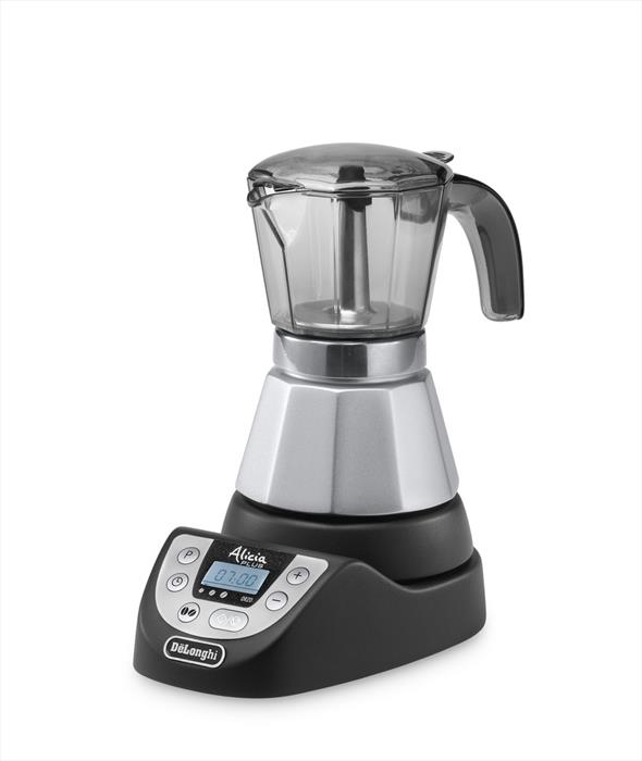 EMKP42.B Alicia PLUS MOKA ELETTRICA Nero-Silver
