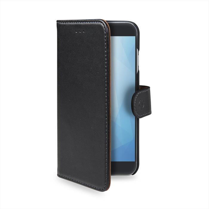 Image of WALLY917-WALLY CASE P40 LITE5G/NOVA 7SE5G Nero/Similpelle