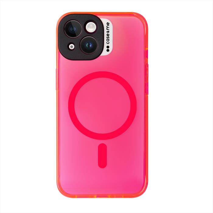 Image of Cover fluo MagSafe CMCOVCFLMSIP1461P per iPhone 14 Rosa