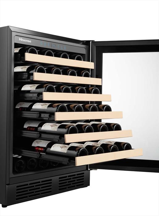 Image of Cantinetta RW18W4NWLGF Classe G 54 bottiglie Nero Glass