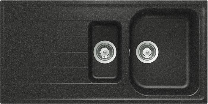 Image of Lavello lineare LITD150A51N 2 vasche Antracite