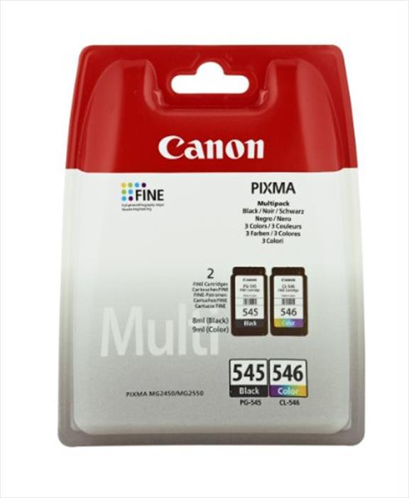Image of Canon PG-545/CL-546 Multipack cartuccia d'inchiostro 2 pz Originale Ne
