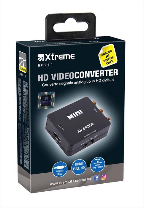Image of Xtreme 22711 convertitore video Convertitore video attivo 1920 x 1080
