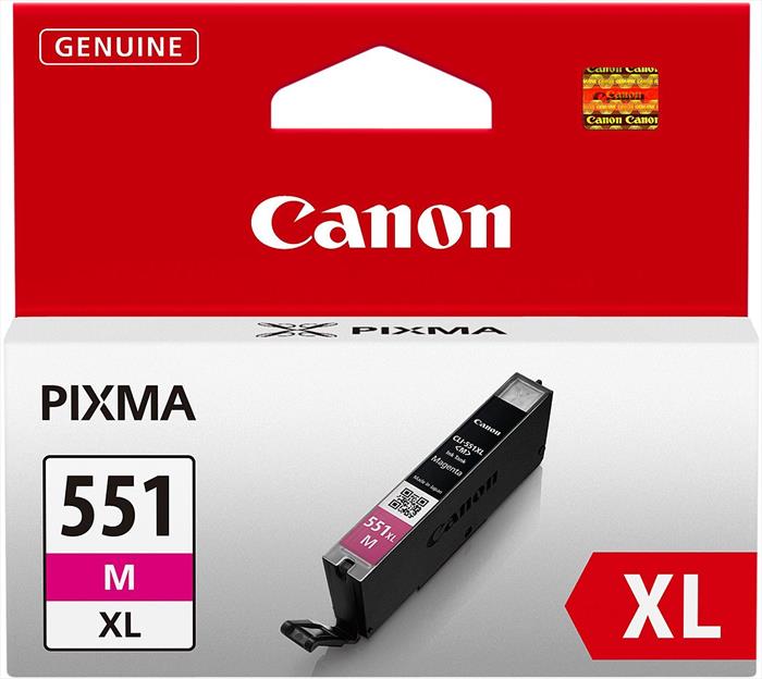 Image of Canon Cartuccia d'inchiostro magenta a resa elevata CLI-551M XL