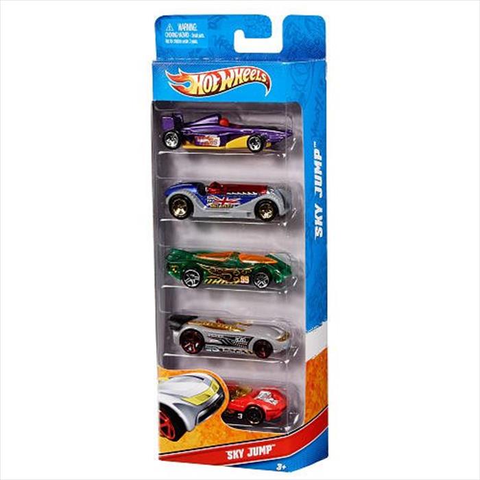 Image of Hot Wheels - Confezione 5 Veicoli